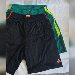 2 pack bundle XL basketball shorts addidas and nike